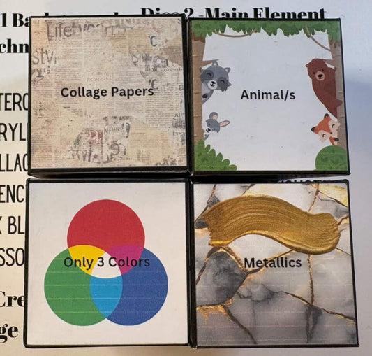 Roll and Create Dice Game Printable Free